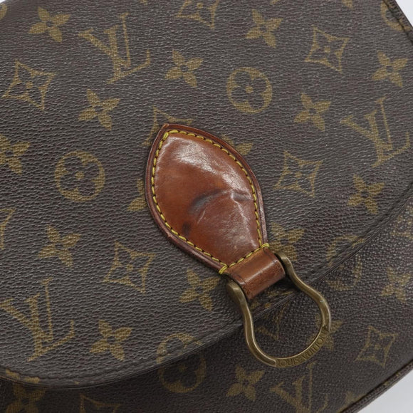 LOUIS VUITTON Monogram Saint Cloud GM Shoulder Bag M51242 LV Auth hk3275