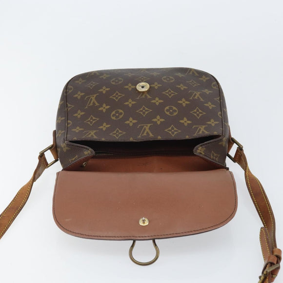 LOUIS VUITTON Monogram Saint Cloud GM Shoulder Bag M51242 LV Auth hk3275