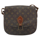 LOUIS VUITTON Monogram Saint Cloud GM Shoulder Bag M51242 LV Auth hk3275-13