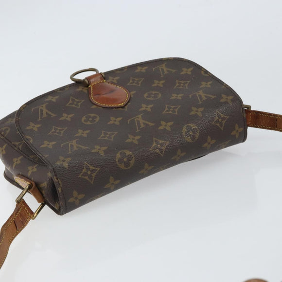 LOUIS VUITTON Monogram Saint Cloud GM Shoulder Bag M51242 LV Auth hk3275
