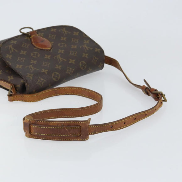 LOUIS VUITTON Monogram Saint Cloud GM Shoulder Bag M51242 LV Auth hk3275