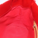 LOUIS VUITTON Monogram Vernis Reade PM Hand Bag Red Rouge M91088 LV Auth hk3277-19