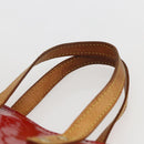 LOUIS VUITTON Monogram Vernis Reade PM Hand Bag Red Rouge M91088 LV Auth hk3277-8