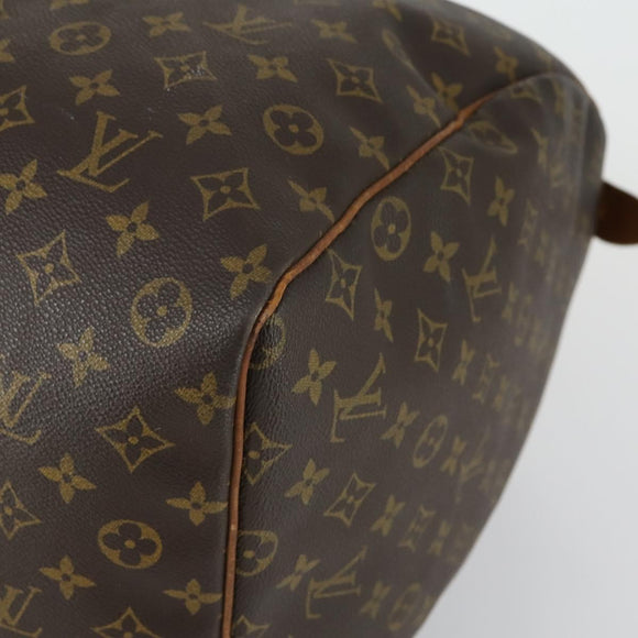 LOUIS VUITTON Monogram Keepall 60 Boston Bag M41422 LV Auth hk3288