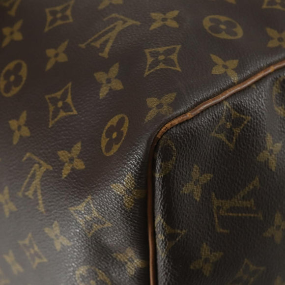 LOUIS VUITTON Monogram Keepall 60 Boston Bag M41422 LV Auth hk3288