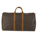 LOUIS VUITTON Monogram Keepall 60 Boston Bag M41422 LV Auth hk3288-13