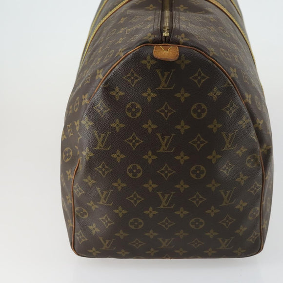 LOUIS VUITTON Monogram Keepall 60 Boston Bag M41422 LV Auth hk3288