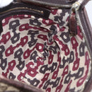 GUCCI GG Canvas Web Sherry Line Shoulder Bag Beige Gold 144388 Auth hk3291-20