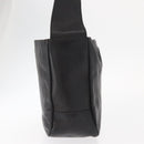 Salvatore Ferragamo Gancini Shoulder Bag Leather Black Gold Auth hk3306-4