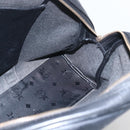 MCM Vicetos Logogram Shoulder Bag PVC Black Gold Auth hk3308-18