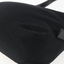 FENDI Mamma Baguette Shoulder Bag Nylon Black Silver Auth hk3309-16