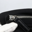 FENDI Mamma Baguette Shoulder Bag Nylon Black Silver Auth hk3309-10