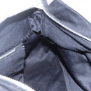 FENDI Mamma Baguette Shoulder Bag Nylon Black Silver Auth hk3309-20
