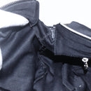 FENDI Mamma Baguette Shoulder Bag Nylon Black Silver Auth hk3309-21