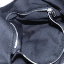 FENDI Mamma Baguette Shoulder Bag Nylon Black Silver Auth hk3309-22