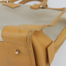 LOEWE Anagram Limited Model Amazona 30 Hand Bag Vinyl Clear Silver Auth hk3315-9