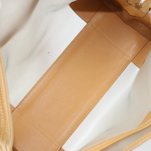 LOEWE Anagram Limited Model Amazona 30 Hand Bag Vinyl Clear Silver Auth hk3315