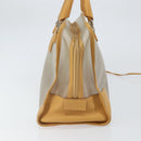 LOEWE Anagram Limited Model Amazona 30 Hand Bag Vinyl Clear Silver Auth hk3315-4