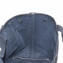 BALENCIAGA Navy Cabas S Hand Bag Canvas Black 339933 Auth hk3318-17