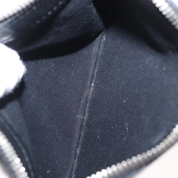 BALENCIAGA Navy Cabas S Hand Bag Canvas Black 339933 Auth hk3318