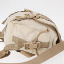CHANEL Sports Backpack Canvas Beige Gold CC Auth hk3321V-4