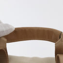 CHANEL Sports Backpack Canvas Beige Gold CC Auth hk3321V-8