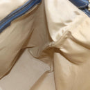 BVLGARI Logo Mania Tote Bag Canvas Beige Gold Auth hk3330-18