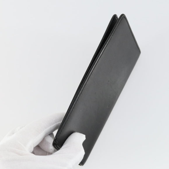 LOUIS VUITTON Damier Ebene Wallet Leather 3 Set LV Auth hk3332