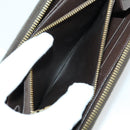 LOUIS VUITTON Damier Ebene Wallet Leather 3 Set LV Auth hk3332-8