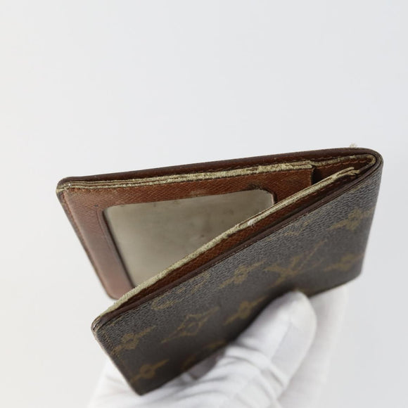 LOUIS VUITTON Monogram Wallet 3 Set LV Auth hk3333