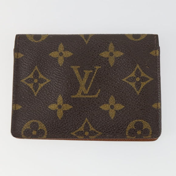 LOUIS VUITTON Monogram Wallet 3 Set LV Auth hk3333