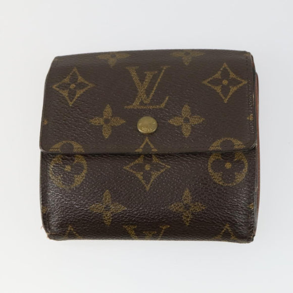 LOUIS VUITTON Monogram Wallet 3 Set LV Auth hk3333