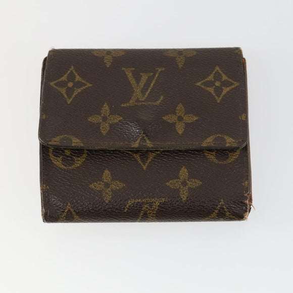 LOUIS VUITTON Monogram Wallet 3 Set LV Auth hk3333