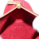 LOUIS VUITTON Epi Soufflot Pouch Red LV Auth hk3334-19