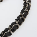 CHANEL COCO Mark Chain Shoulder Bag Patent leather Black Gold CC Auth hk3337-9
