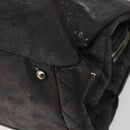 CHANEL COCO Mark Chain Shoulder Bag Patent leather Black Gold CC Auth hk3337-10