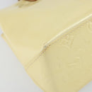 LOUIS VUITTON Monogram Vernis Reade PM Hand Bag Perle M91336 LV Auth hk3339-15