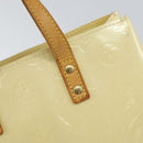 LOUIS VUITTON Monogram Vernis Reade PM Hand Bag Perle M91336 LV Auth hk3339-18
