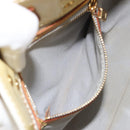 LOUIS VUITTON Monogram Vernis Reade PM Hand Bag Perle M91336 LV Auth hk3339-23