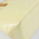 LOUIS VUITTON Monogram Vernis Reade PM Hand Bag Perle M91336 LV Auth hk3340-14