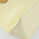 LOUIS VUITTON Monogram Vernis Reade PM Hand Bag Perle M91336 LV Auth hk3340-16