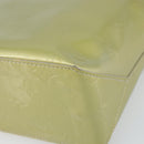 LOUIS VUITTON Monogram Vernis Reade PM Hand Bag Gris M91145 LV Auth hk3341-9