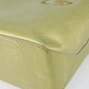 LOUIS VUITTON Monogram Vernis Reade PM Hand Bag Gris M91145 LV Auth hk3341-15