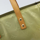 LOUIS VUITTON Monogram Vernis Reade PM Hand Bag Gris M91145 LV Auth hk3341-10