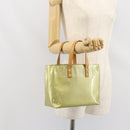 LOUIS VUITTON Monogram Vernis Reade PM Hand Bag Gris M91145 LV Auth hk3341-22