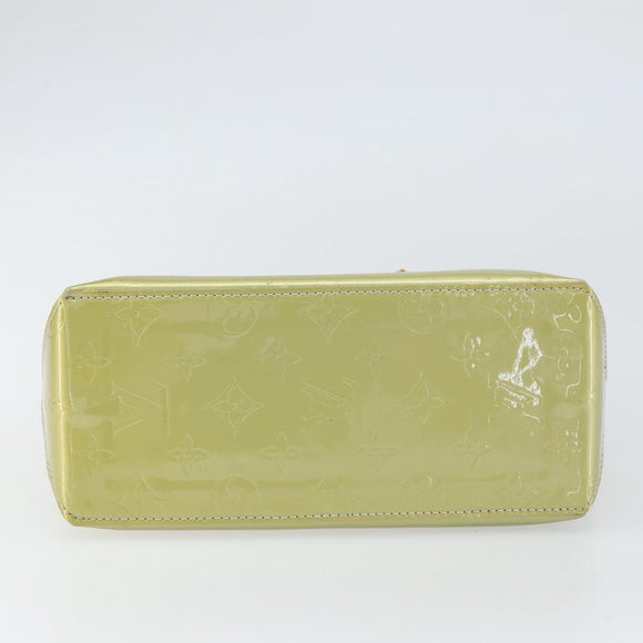 LOUIS VUITTON Monogram Vernis Reade PM Hand Bag Gris M91145 LV Auth hk3341