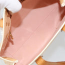 LOUIS VUITTON Monogram Vernis Reade PM Bag Marshmallow Pink M91306 Auth hk3342-11