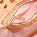 LOUIS VUITTON Monogram Vernis Reade PM Bag Marshmallow Pink M91306 Auth hk3342-12