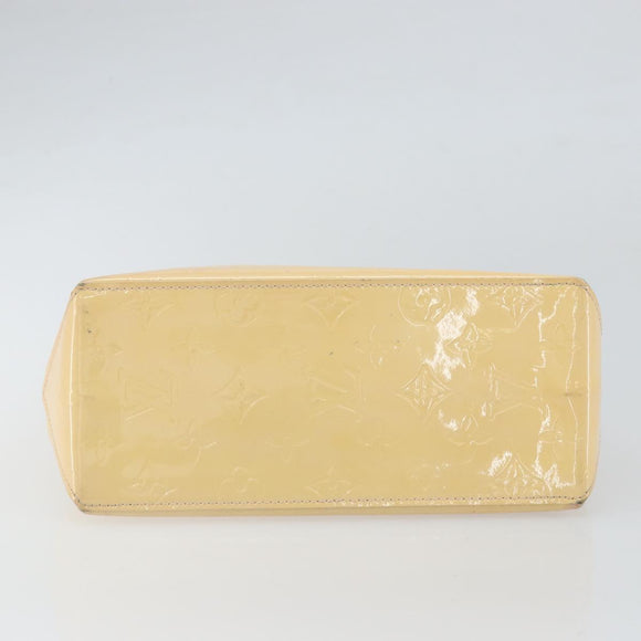 LOUIS VUITTON Monogram Vernis Reade PM Bag Marshmallow Pink M91306 Auth hk3342