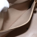 LOUIS VUITTON Monogram Vernis Houston Hand Bag Beige M91004 LV Auth hk3345-21